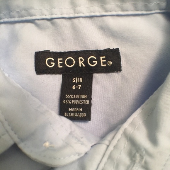 George - Two boys button down shirts with one tie - Picture 2 of 4